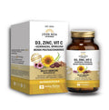 MULTI IMMUNE D3, ZINC, VIT C 60 CAPS
